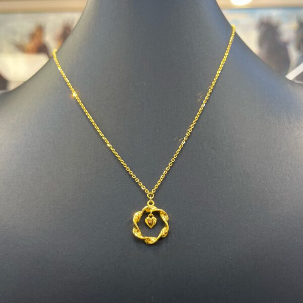 金銀匯 | 心語藤環套鍊 | 金包銀套鍊 | 女生金包銀項鍊