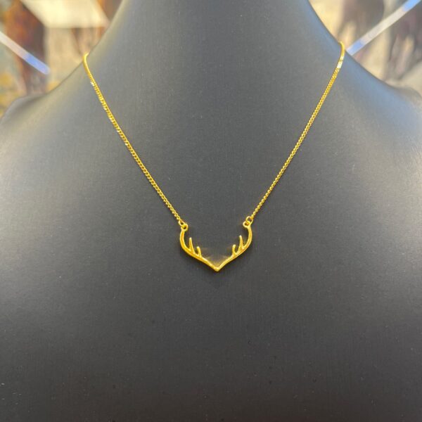 金銀匯 | 一鹿有你套鍊 | 金包銀套鍊 | 女生金包銀項鍊